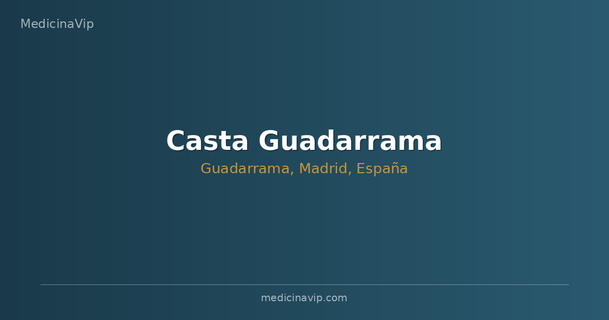 Casta Guadarrama