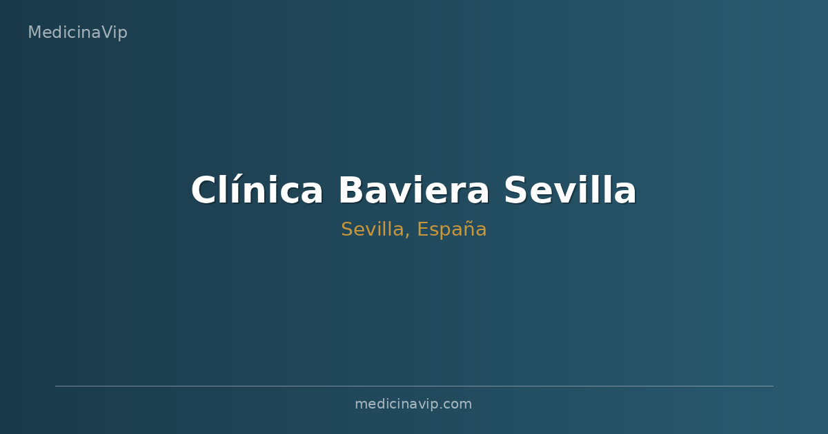 Clínica Baviera Sevilla