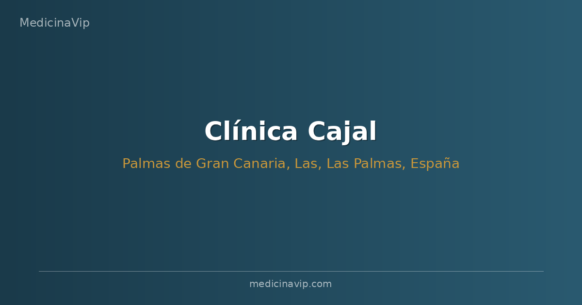 Clínica Cajal