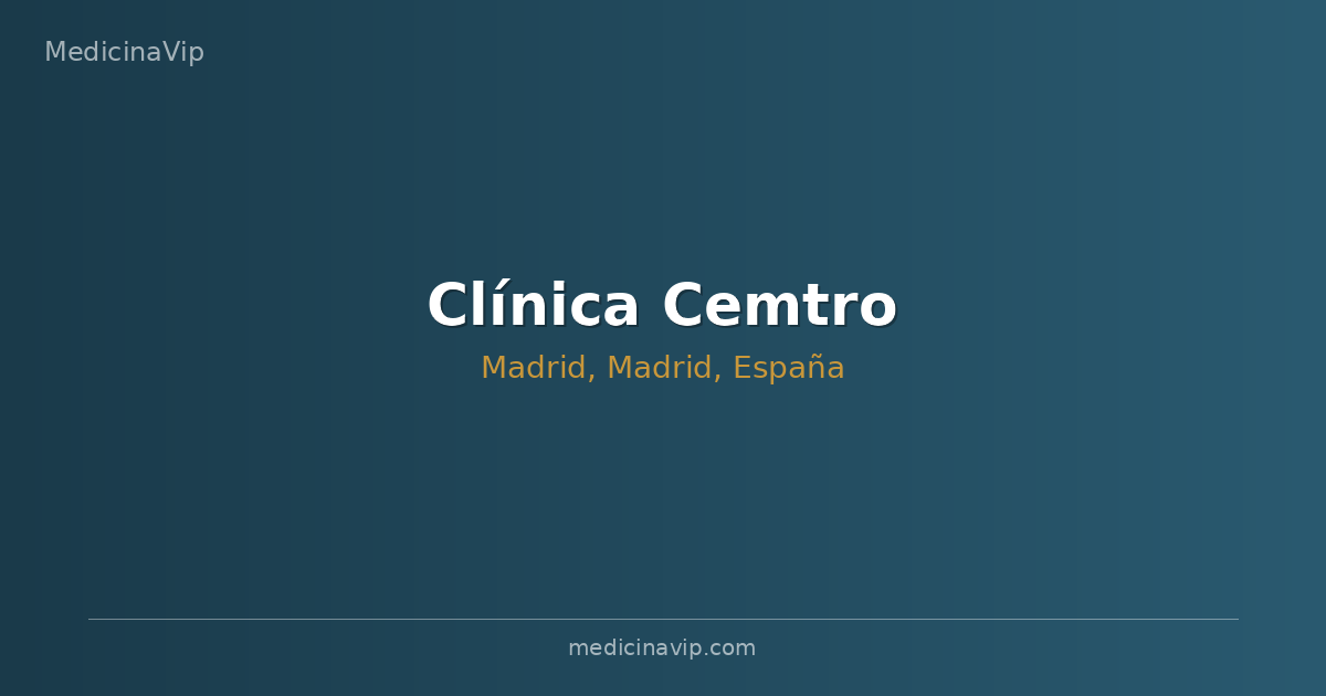 Clínica Cemtro