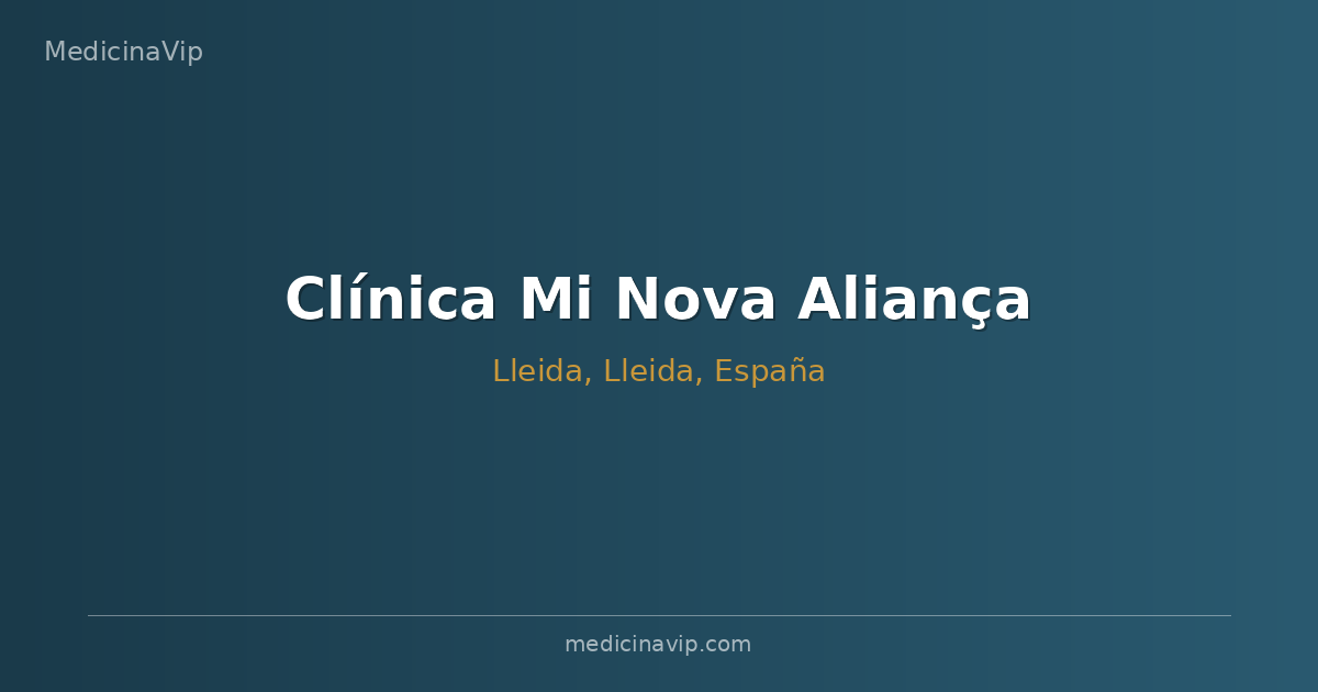 Clínica Mi Nova Aliança