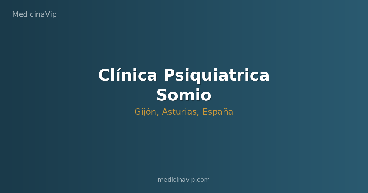 Clínica Psiquiatrica Somio