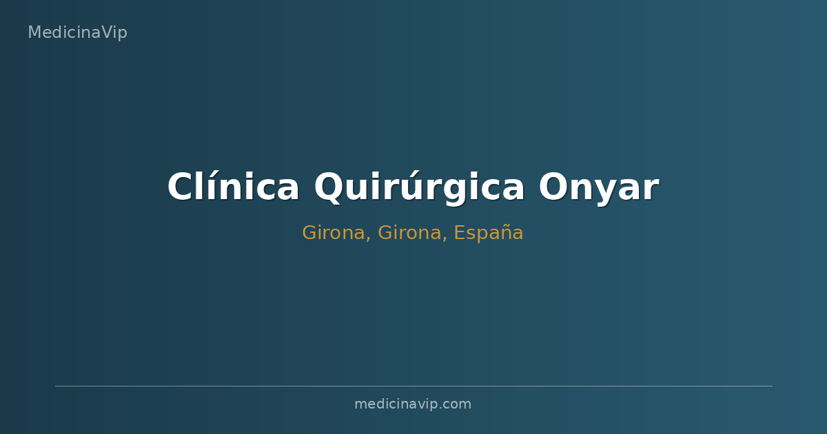 Clínica Quirúrgica Onyar