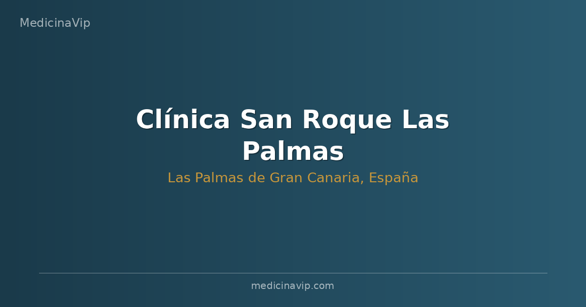 Clínica San Roque Las Palmas