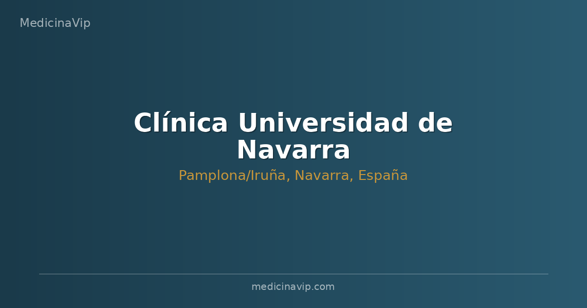 Clínica Universidad de Navarra