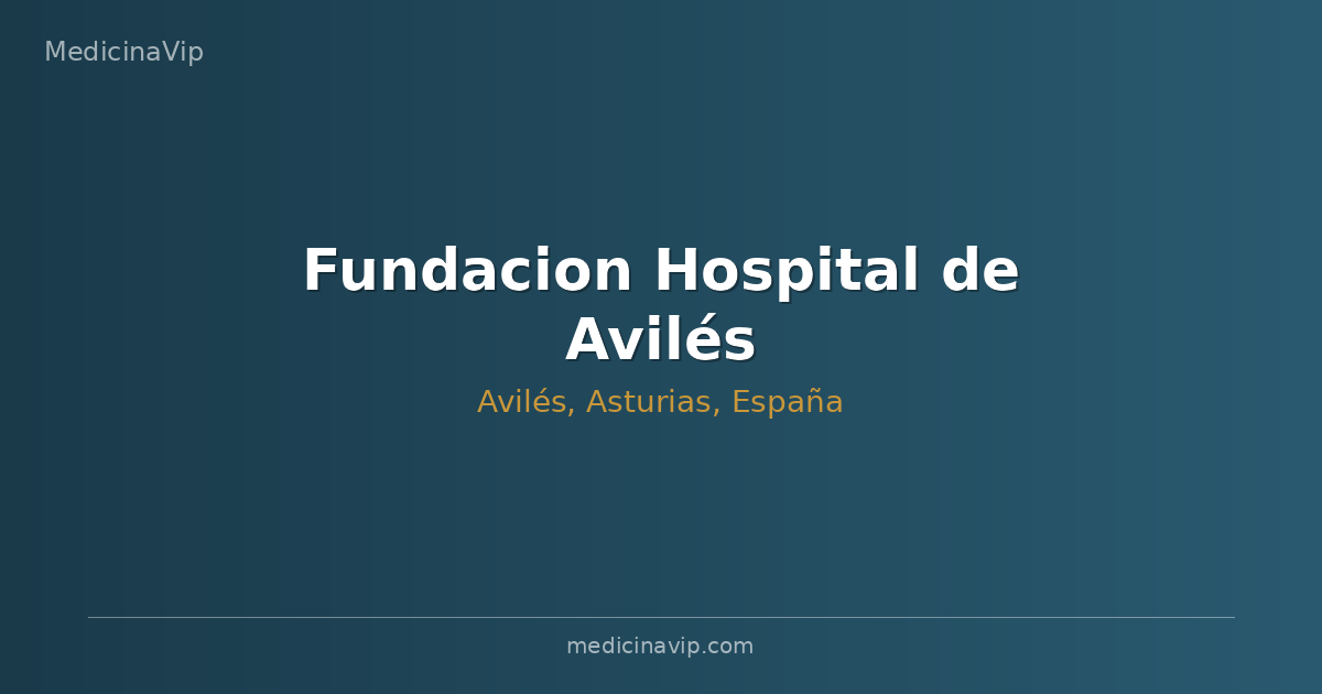 Fundacion Hospital de Avilés