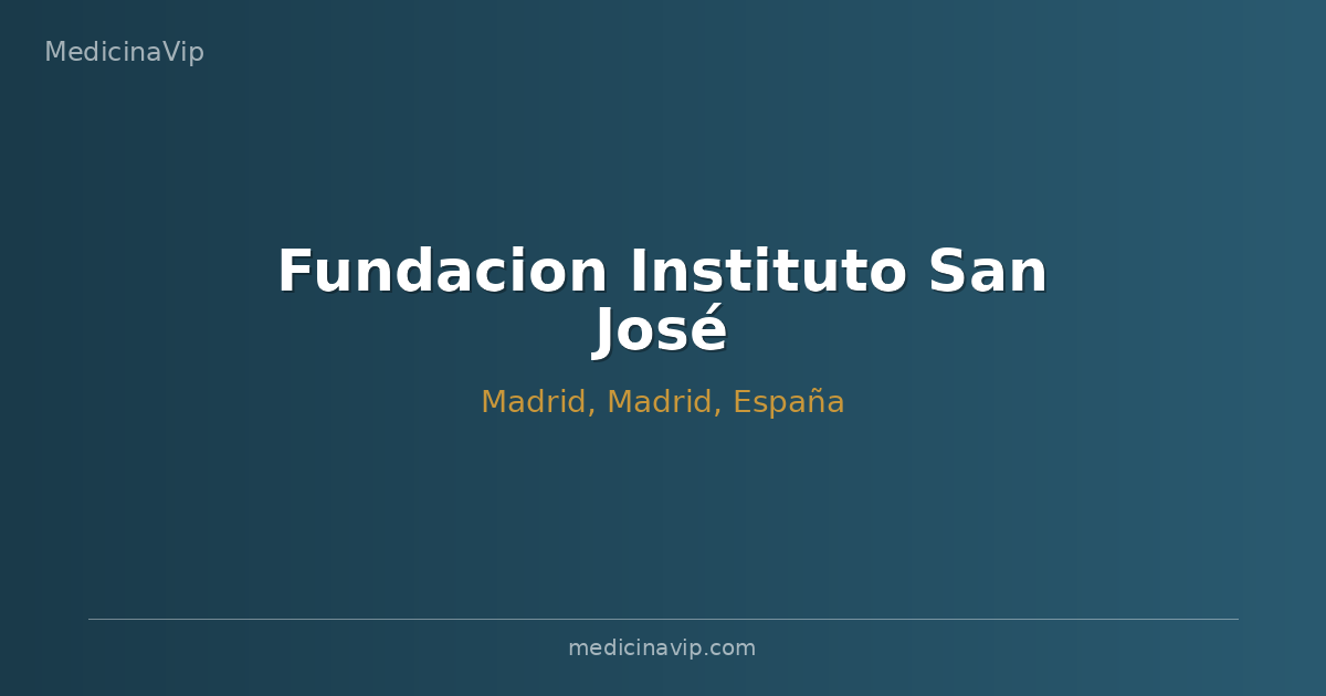 Fundacion Instituto San José