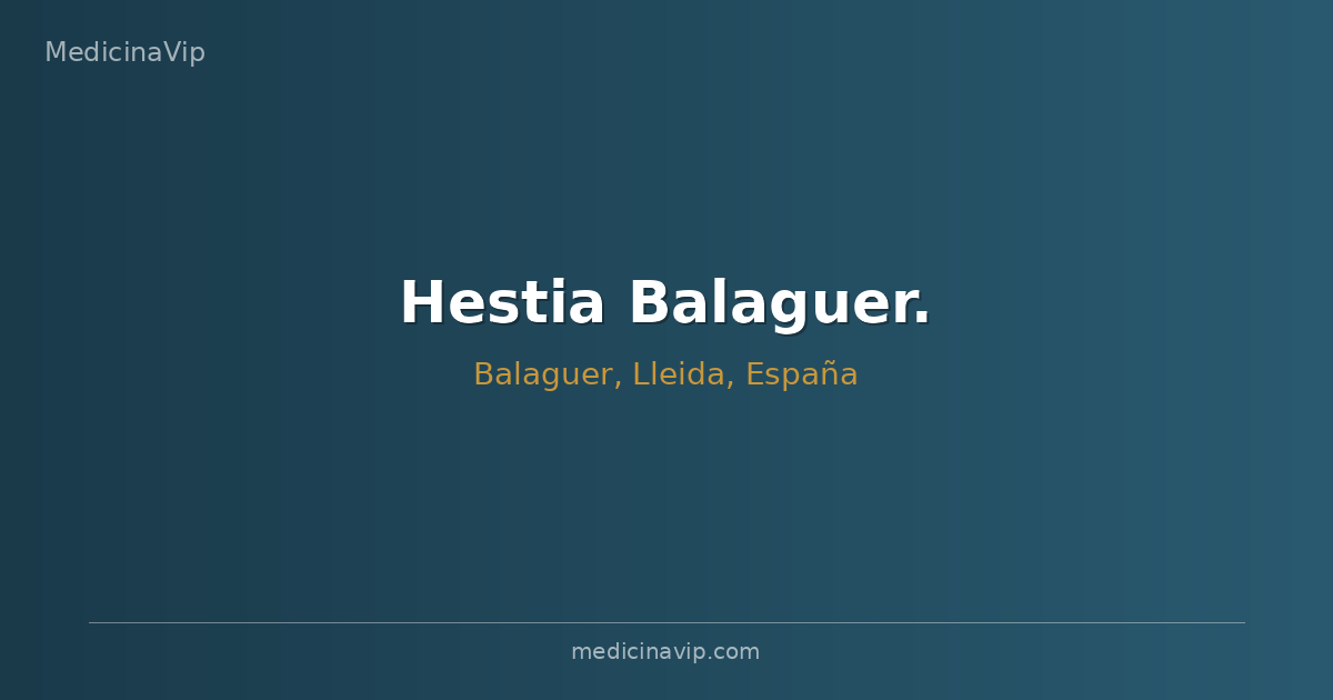 Hestia Balaguer.