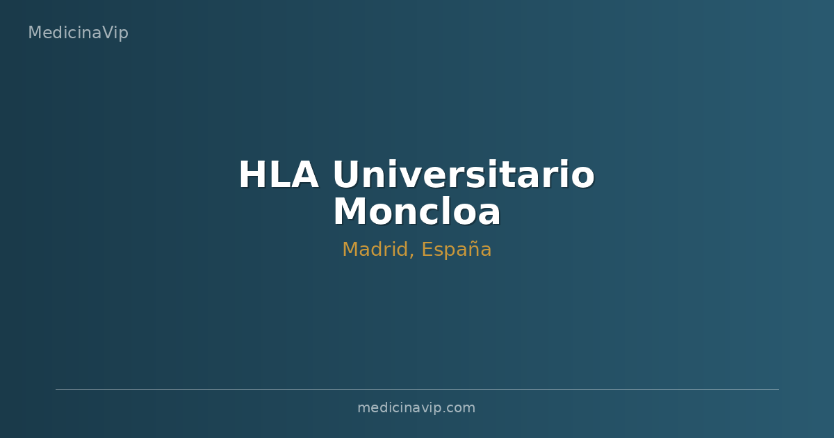 HLA Universitario Moncloa