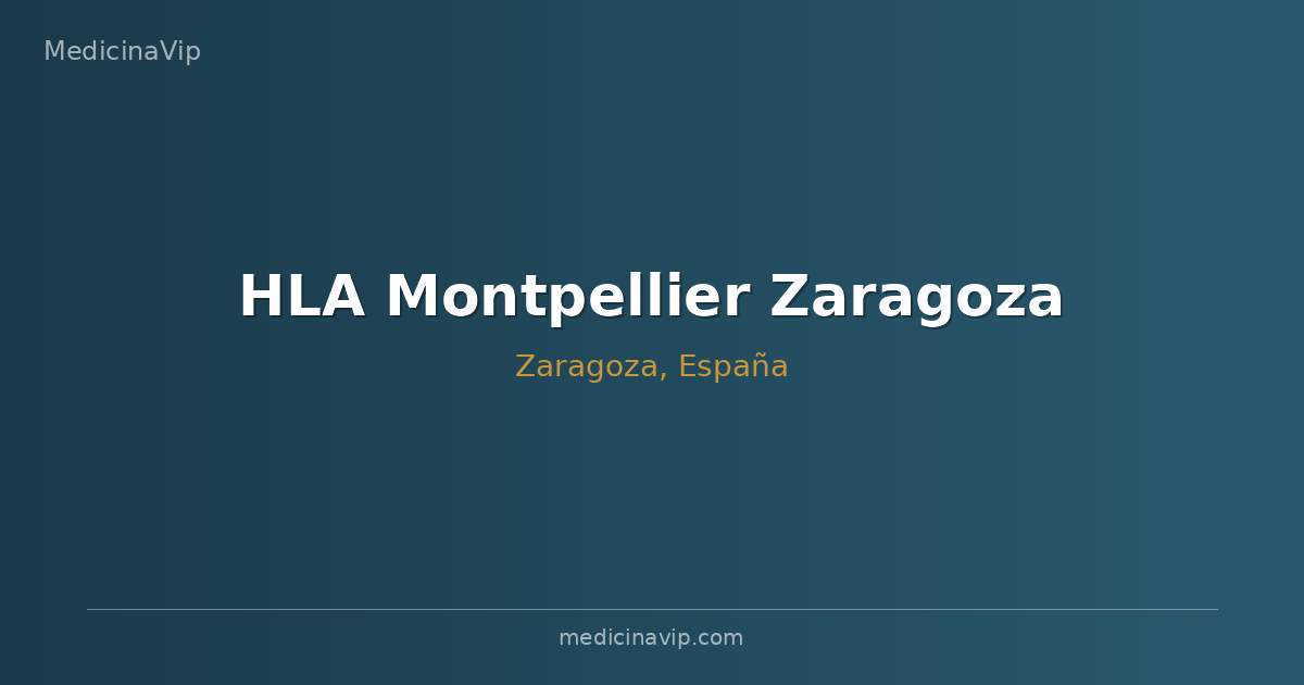 HLA Montpellier Zaragoza