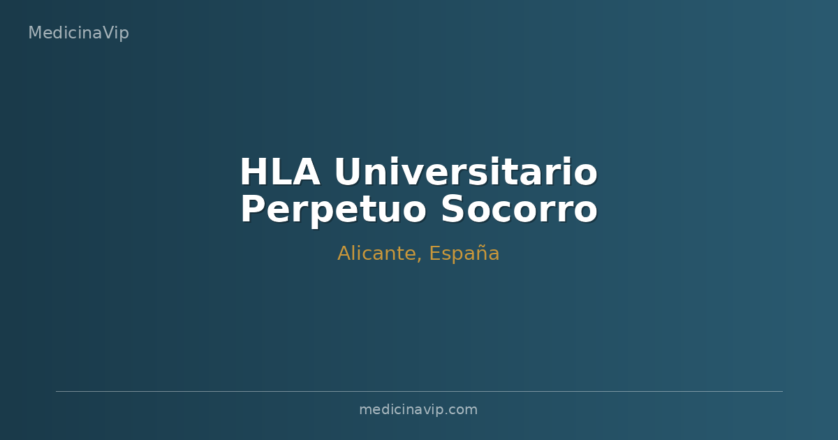 HLA Universitario Perpetuo Socorro