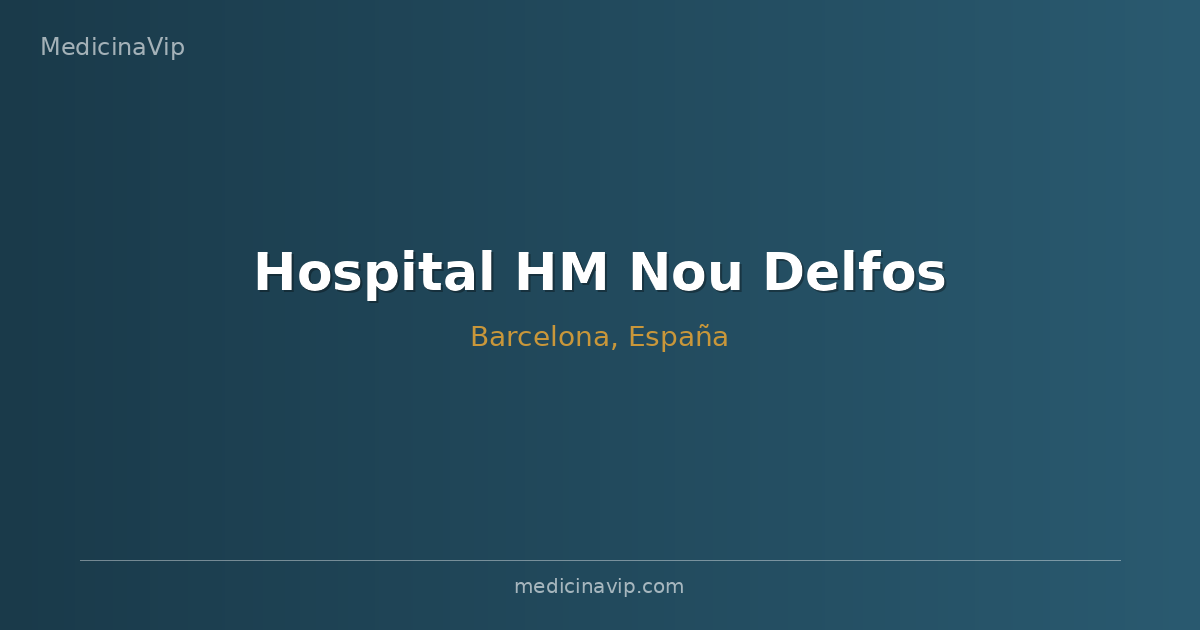 Hospital HM Nou Delfos