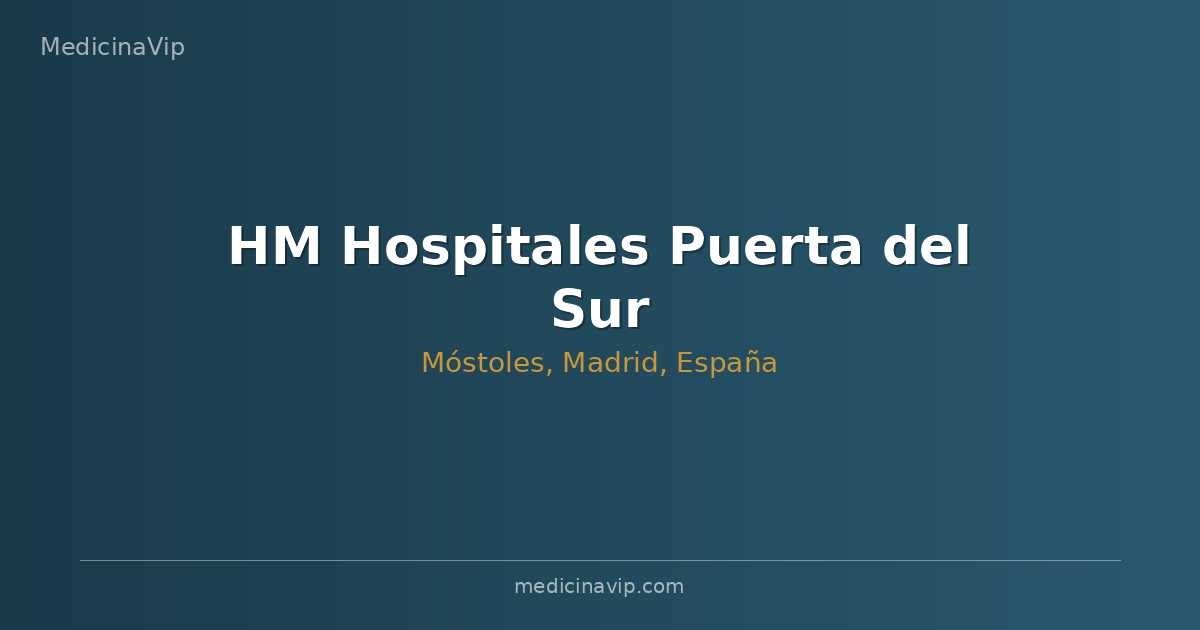 HM Hospitales Puerta del Sur