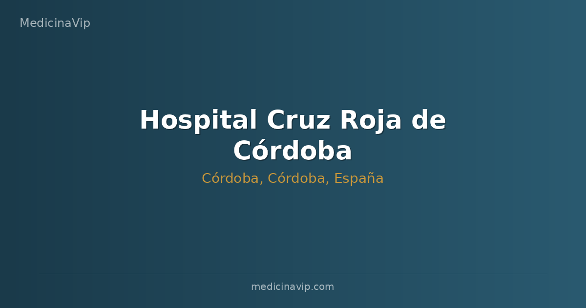 Hospital Cruz Roja de Córdoba
