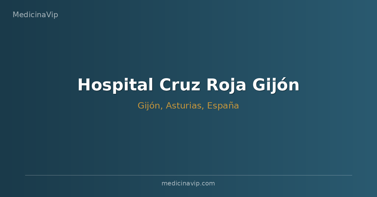 Hospital Cruz Roja Gijón