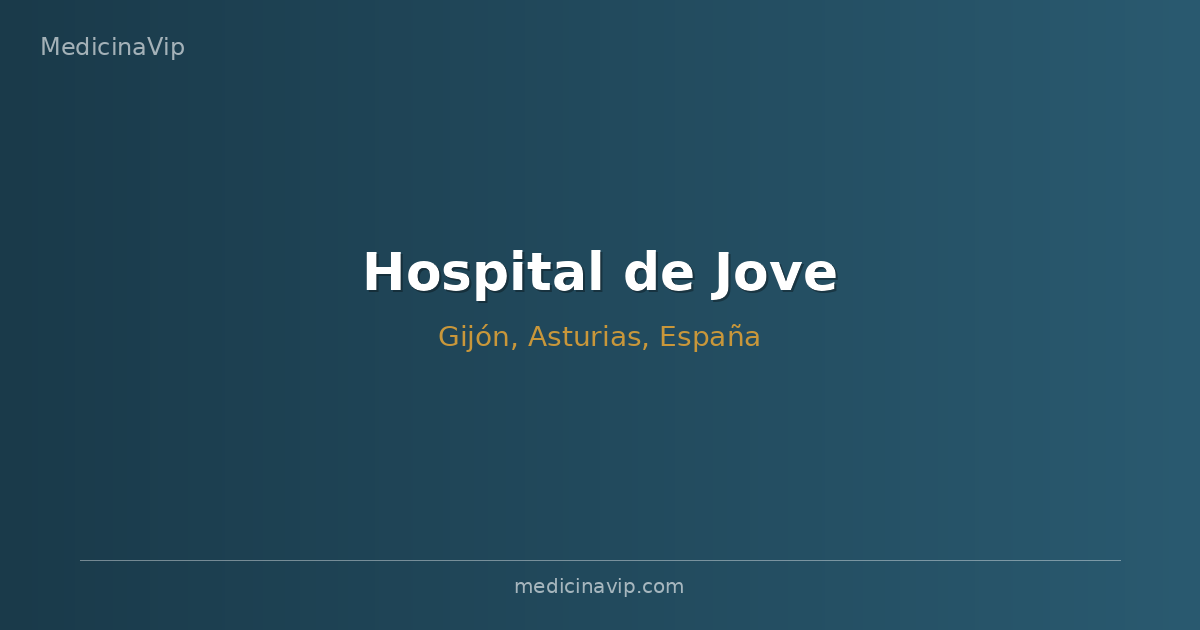 Hospital de Jove