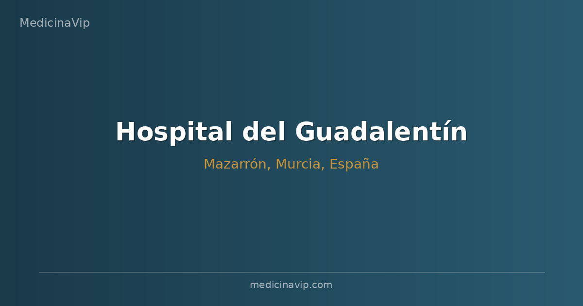 Hospital del Guadalentín