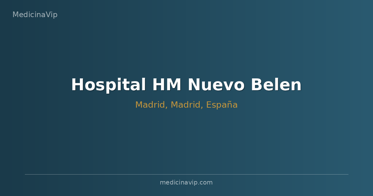 Hospital HM Nuevo Belen