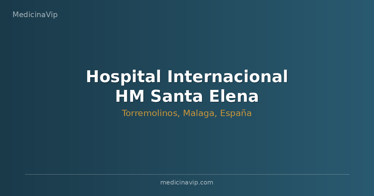 Hospital Internacional HM Santa Elena