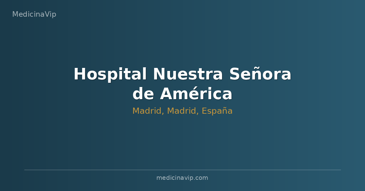Hospital Nuestra Señora de América