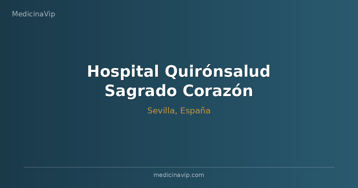 Hospital Quirónsalud Sagrado Corazón