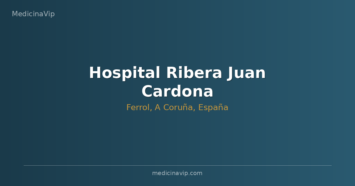 Hospital Ribera Juan Cardona