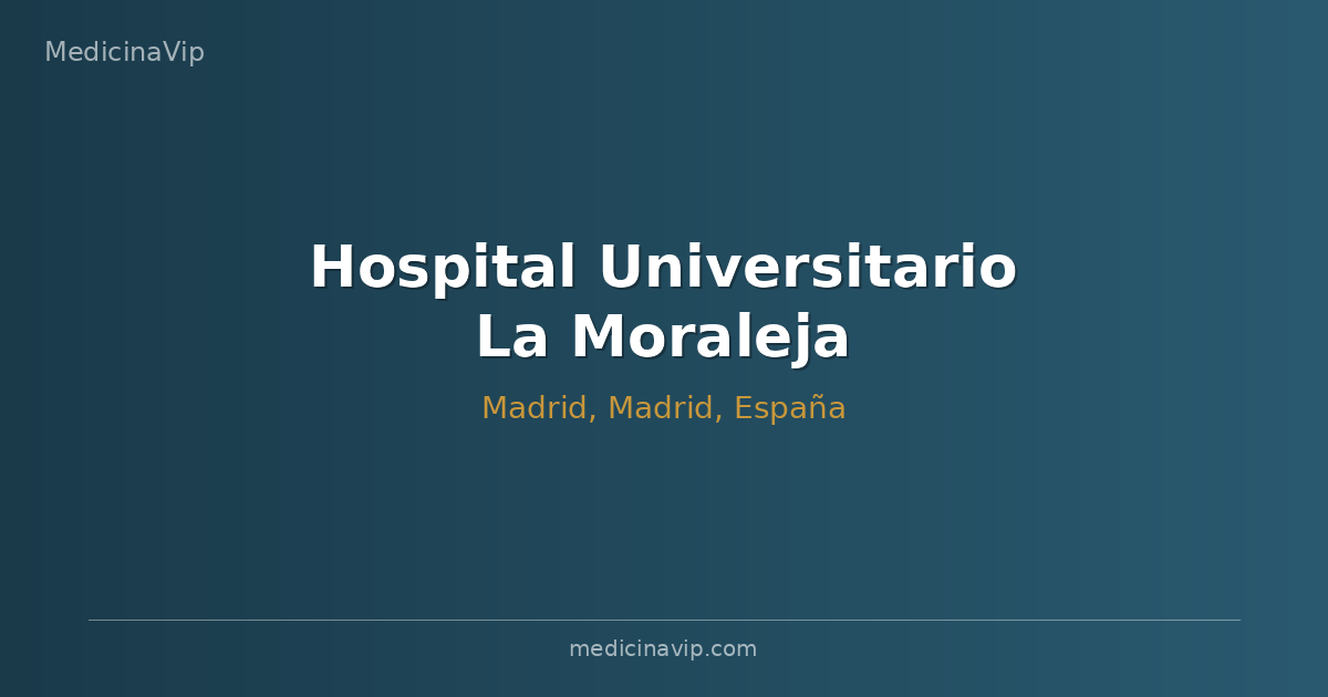 Hospital Universitario La Moraleja