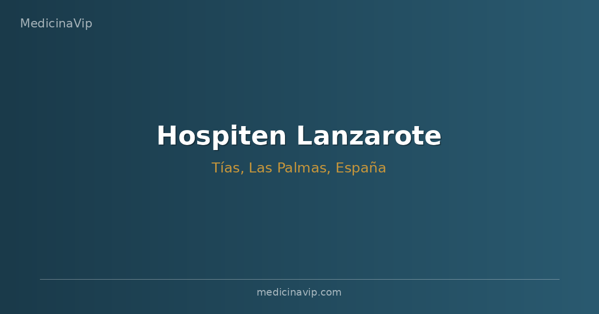 Hospiten Lanzarote