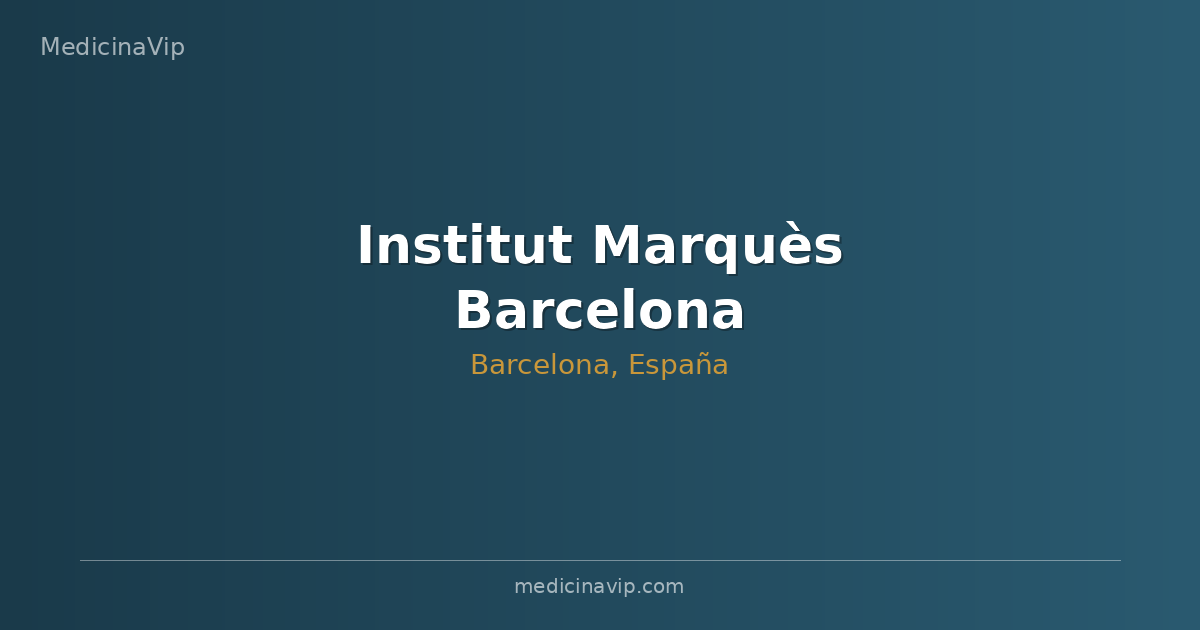 Institut Marquès Barcelona