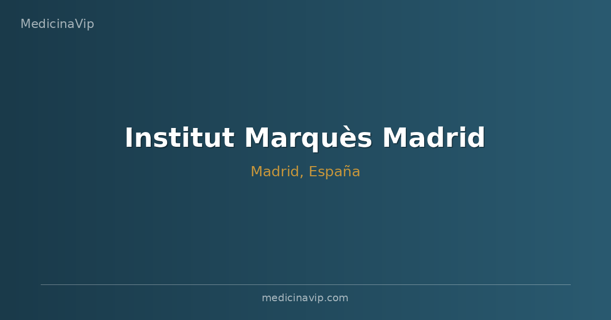 Institut Marquès Madrid
