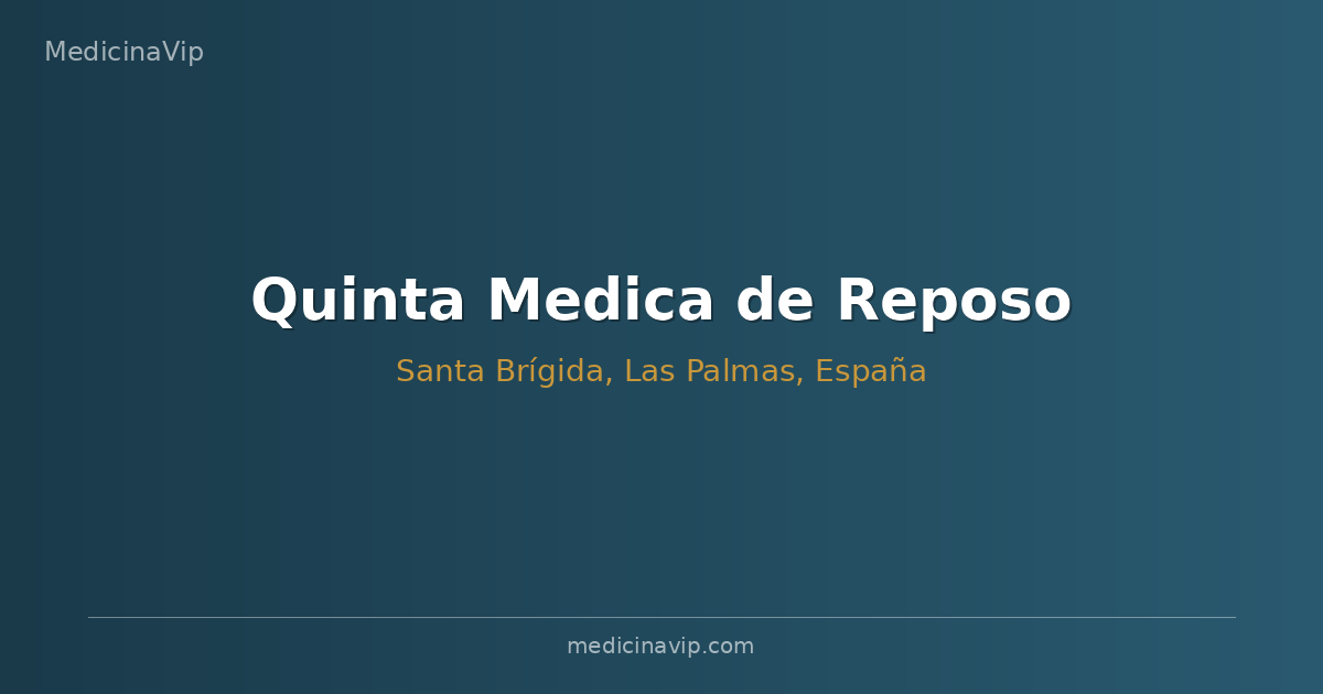 Quinta Medica de Reposo