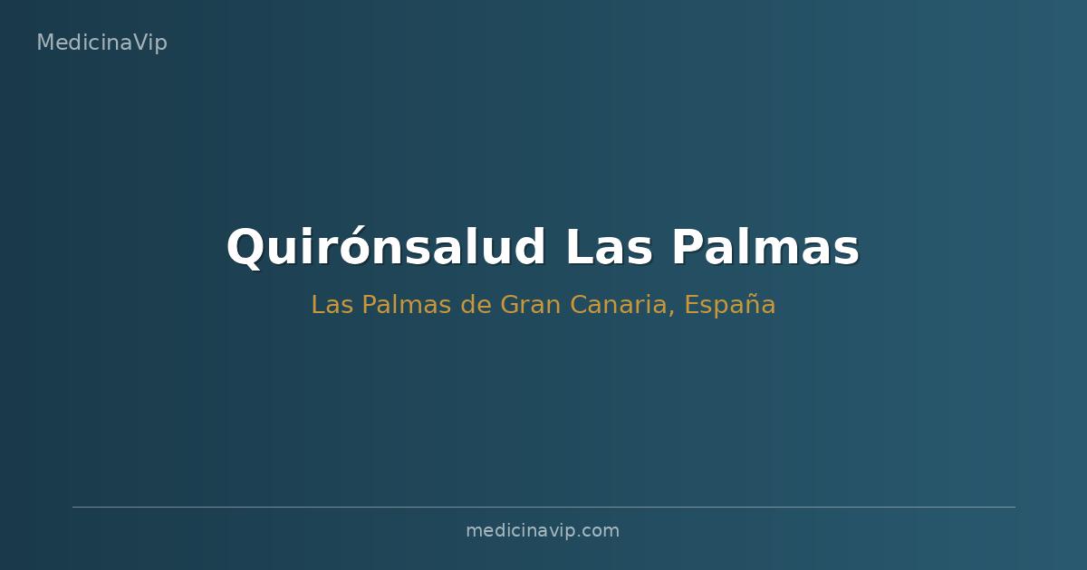 Quirónsalud Las Palmas