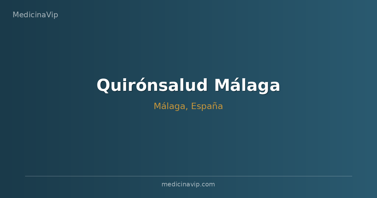 Quirónsalud Málaga