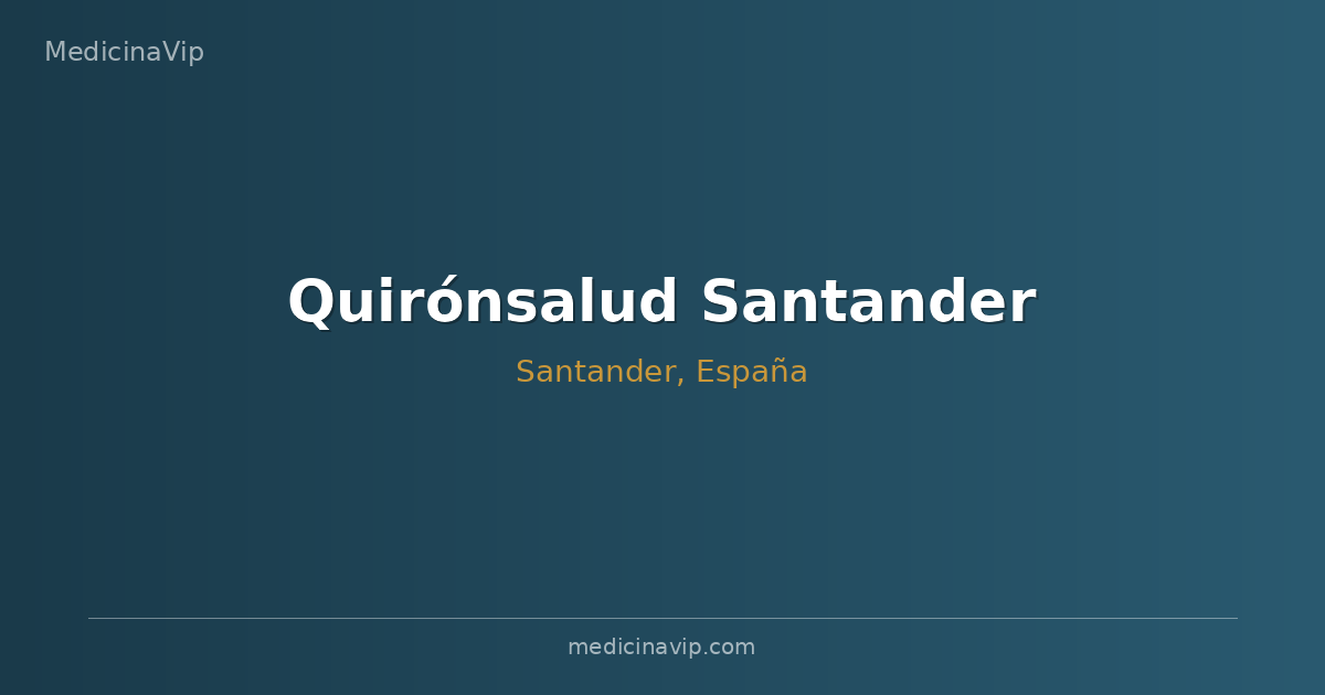Quirónsalud Santander