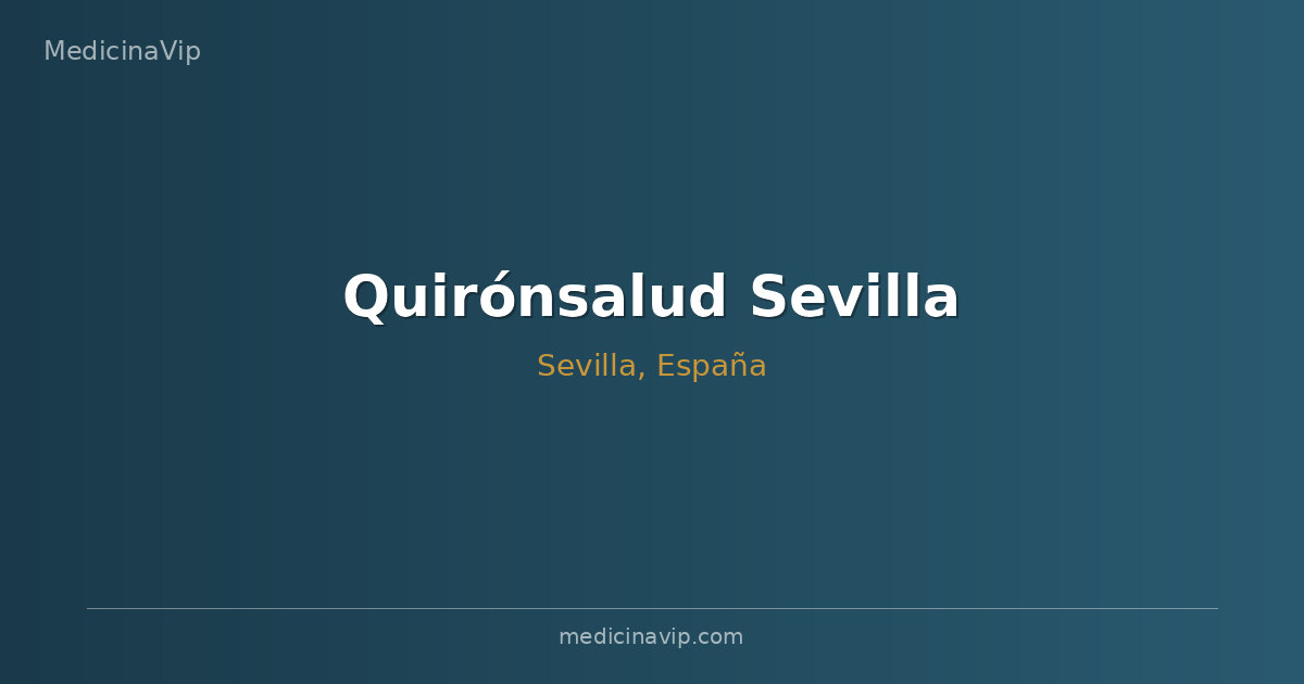 Quirónsalud Sevilla