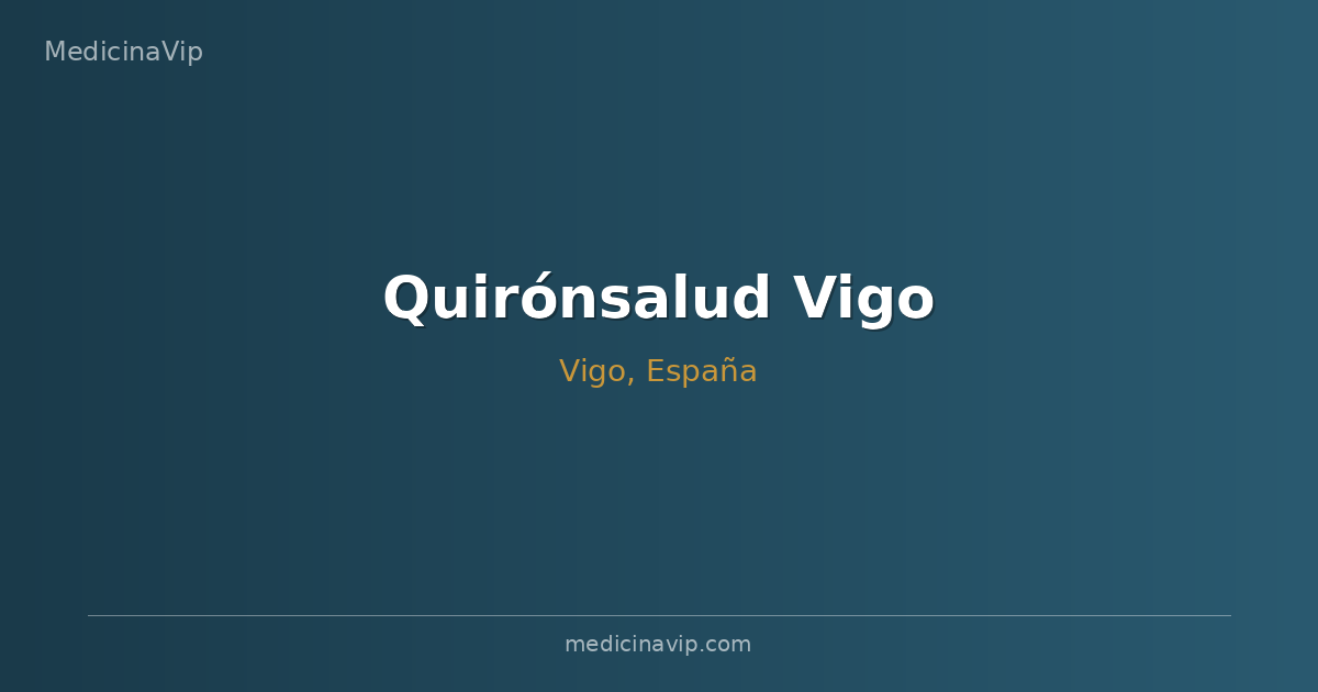 Quirónsalud Vigo