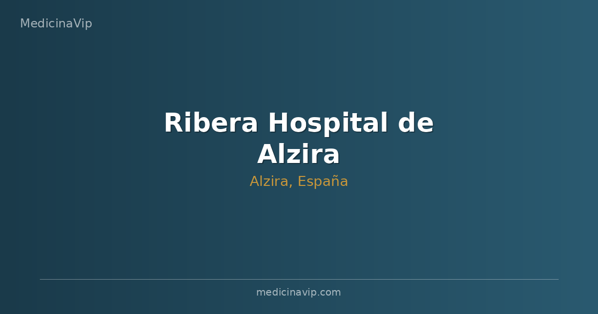 Ribera Hospital de Alzira