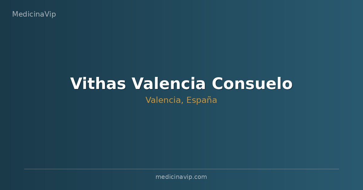 Vithas Valencia Consuelo