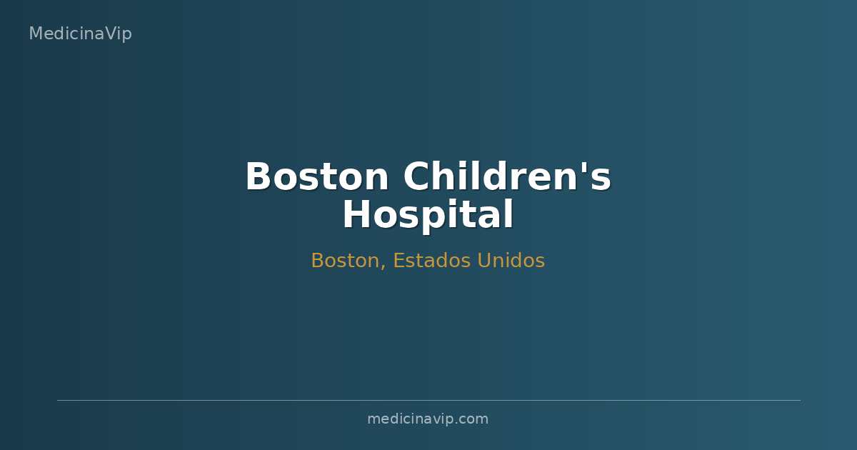 Boston Children's Hospital