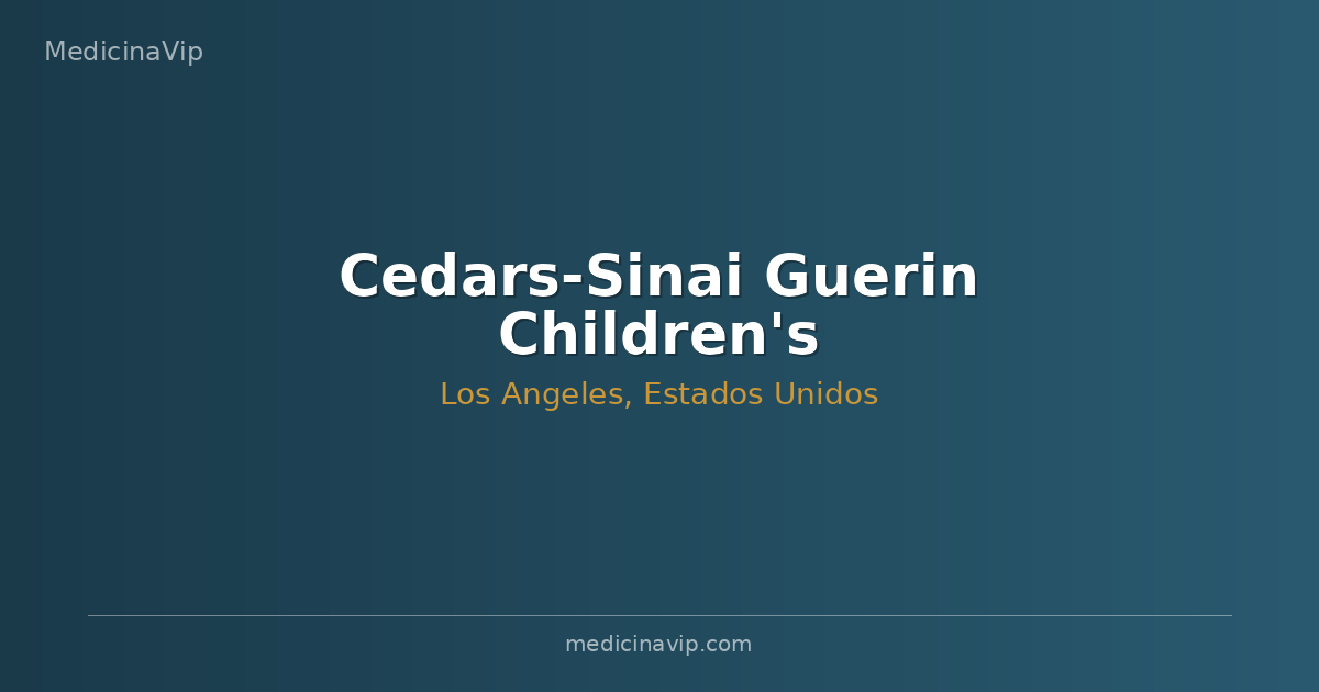 Cedars-Sinai Guerin Children's