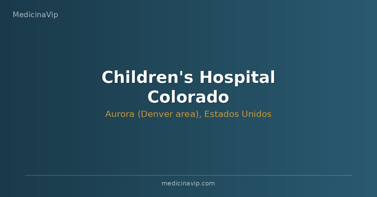 Children's Hospital Colorado