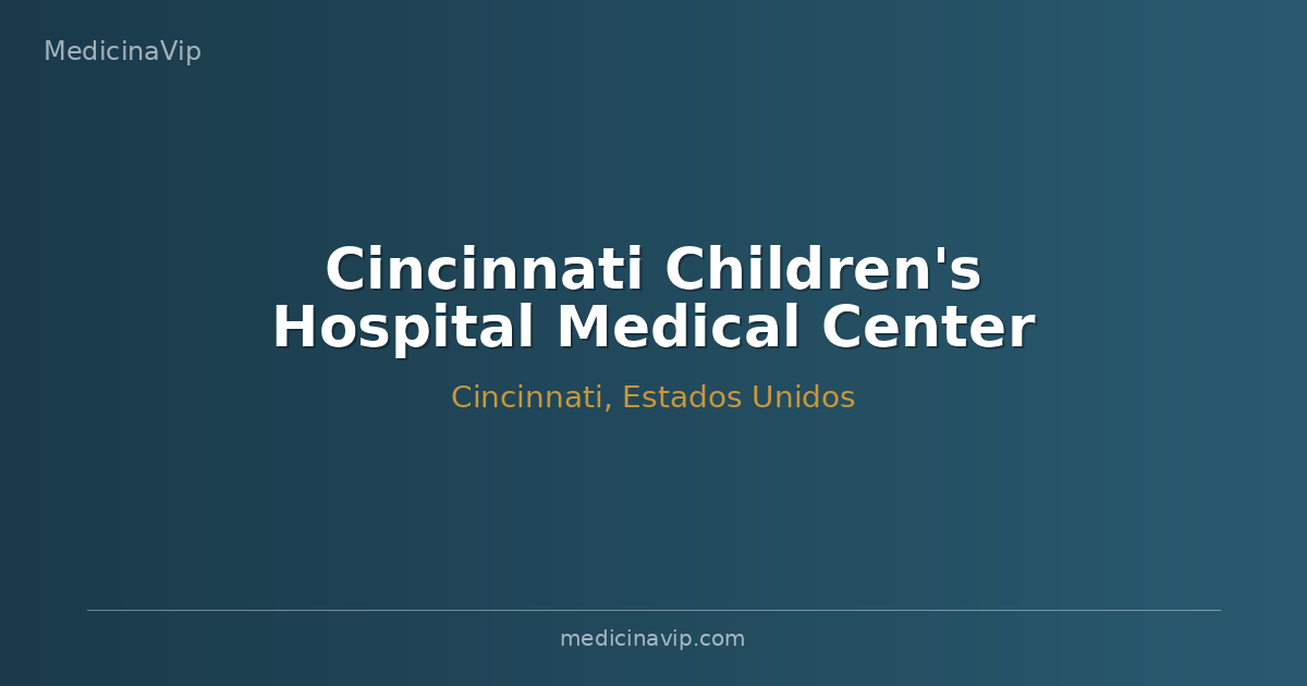 Cincinnati Children's Hospital Medical Center