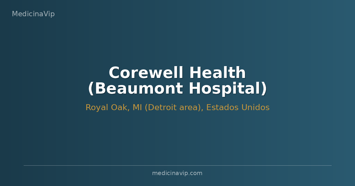 Corewell Health (Beaumont Hospital)