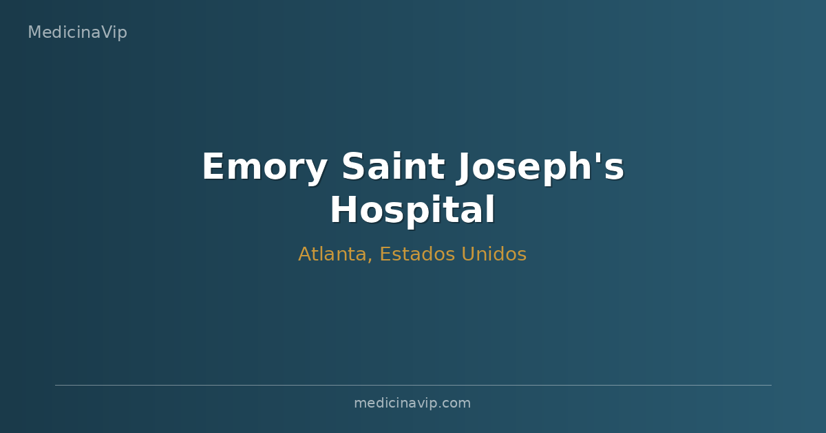 Emory Saint Joseph's Hospital