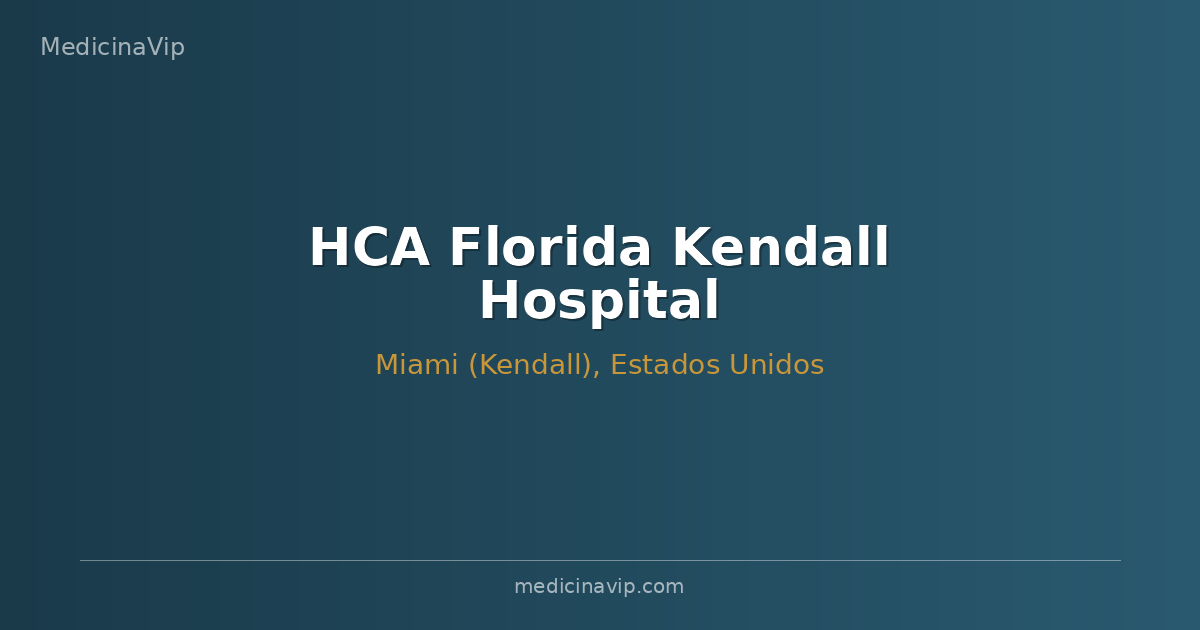 HCA Florida Kendall Hospital