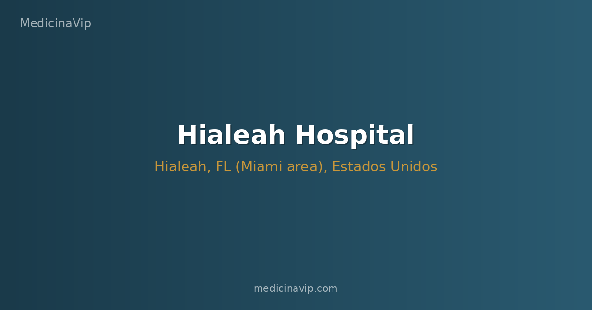 Hialeah Hospital