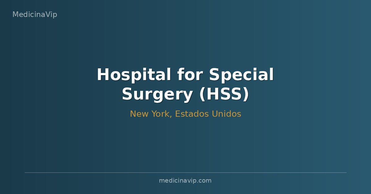 Hospital for Special Surgery (HSS)