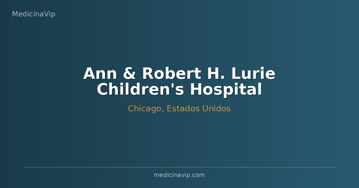 Ann & Robert H. Lurie Children's Hospital