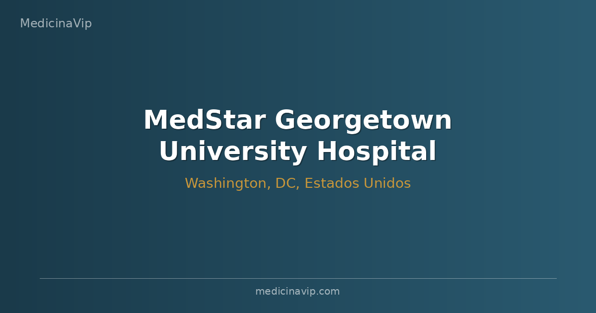 MedStar Georgetown University Hospital