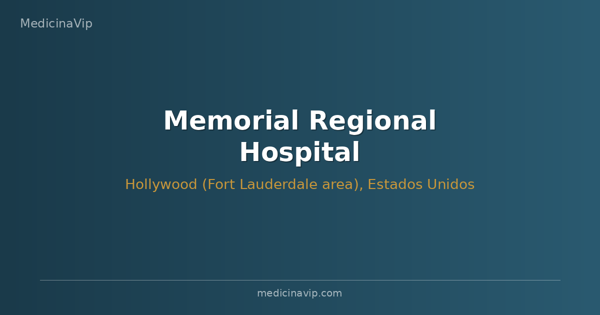 Memorial Regional Hospital